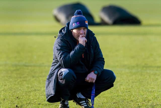 Richard Cockerill prepares for tonights Champions Cup clash. Picture: SNS/SRU