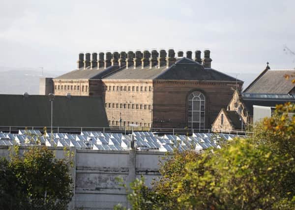 HM Prison Barlinnie in Glasgow. Picture: John Devlin.