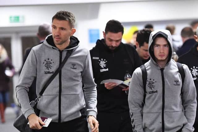 Rangers' Ryan Kent, right, has impressed on loan. Picture: SNS