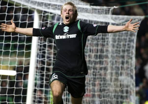 Danny Galbraith's goal gave Edinburgh City the lead. Picture: SNS.