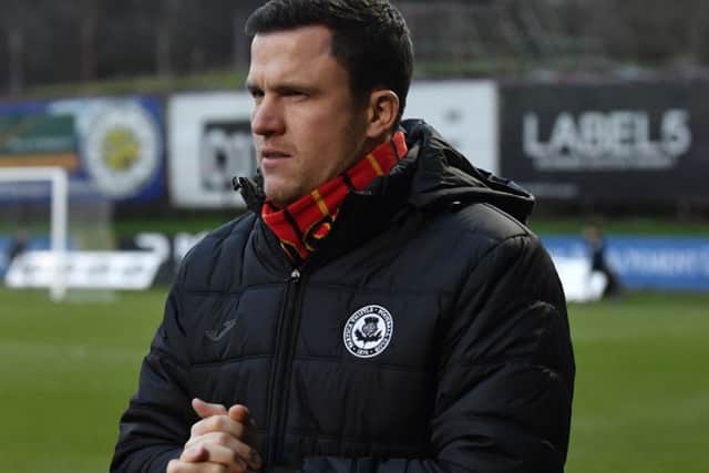 Partick Thistle manager Gary Caldwell. Picture: SNS