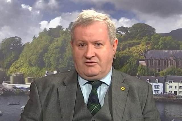 SNP Westminster leader Ian Blackford