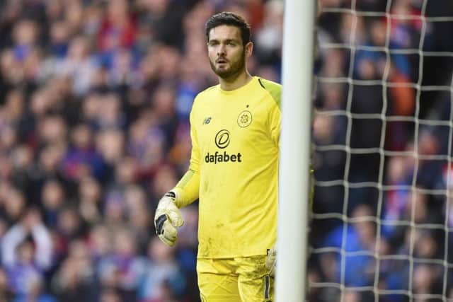 Craig Gordon is hoping to play in Celtics Scottish Cup games this season after missing out on the clubs successful League Cup run. Picture: SNS