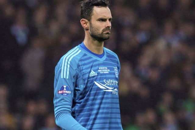 Joe Lewis's career has taken a big turn for the better with his move to Aberdeen. Picture: SNS.