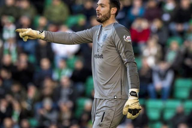 Craig Gordon needed three operations and had a metal plate inserted into his arm. Picture: SNS