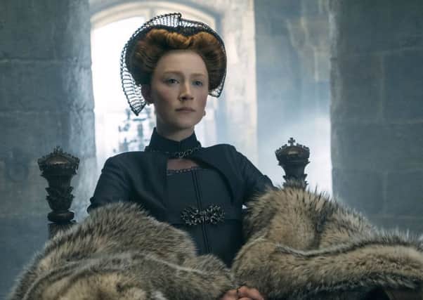 Saoirse Ronan as Mary Stuart in a scene from Mary Queen of Scots. Picture: Liam Daniel/Focus Features