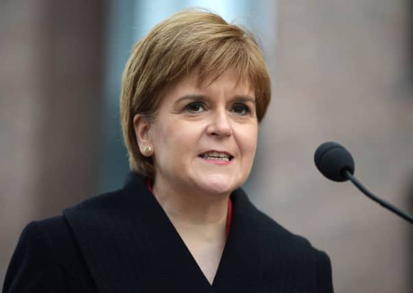 Nicola Sturgeon. Picture: TSPL