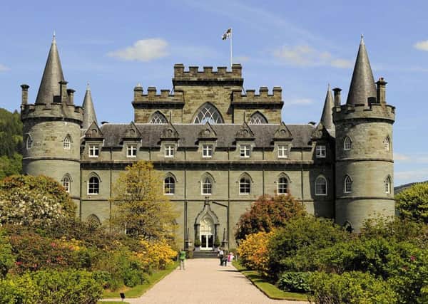 The event took place in the grounds of Inverary Castle. Picture: Wikimedia Commons