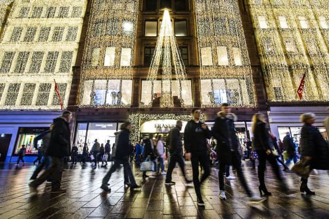 The Scottish Retail Consortium has bemoaned the worst Christmas in 20 years. Picture: John Devlin