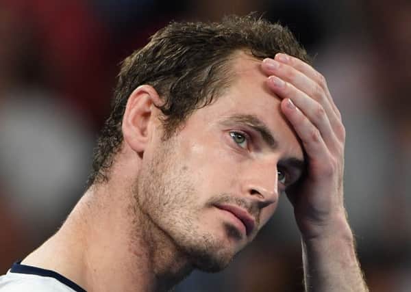 Andy Murray has accused British tennis on failing to make the most of his success. Picture: Saeed Khan/AFP/Getty Images