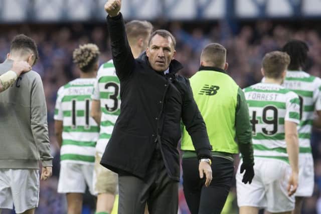 Celtic manager Brendan Rodgers is the No.1 target for Leicester City. Picture: SNS