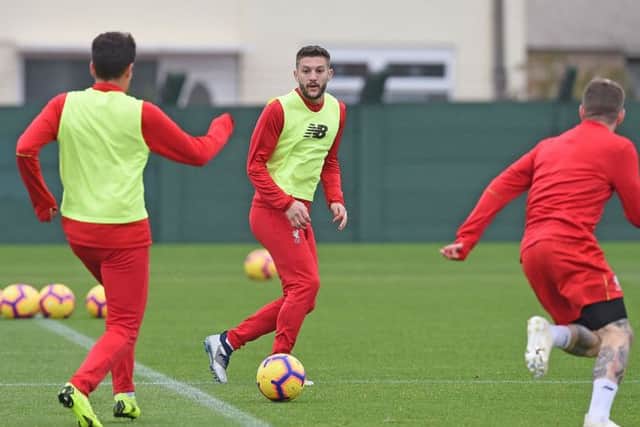 Could Adam Lallana be on his way to Ibrox. Picture: John Powell/Liverpool FC via Getty