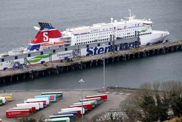 Cairnryan Ferry Terminal, Dumfries and Galloway. Picture: Jane Barlow/PA Wire
