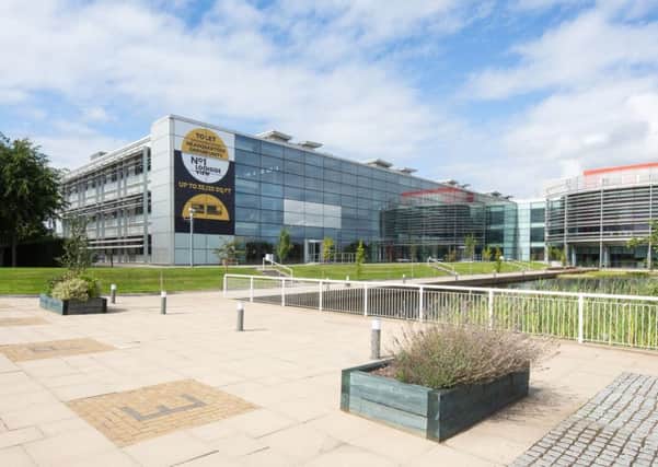 Savills predicts rising city centre office rents will make out of town locations, such as Edinburgh Park, more popular. Picture: McAteer Photograph