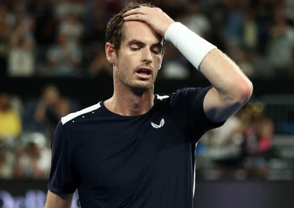 Andy Murray has a big decision to make on his hip injury. Picture: Julian Finney/Getty Images