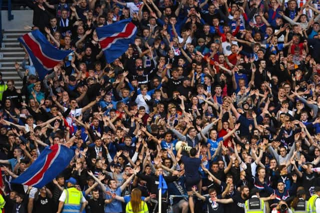 Rangers fans. Picture: SNS/Craig Williamson