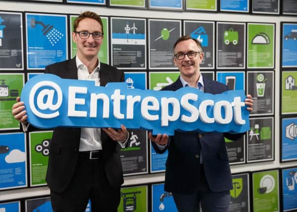 Sandy Kennedy (right), chief executive of Entrepreneurial Scotland, said the speakers will offer 'fascinating insights into their personal journeys'. Picture: Contributed