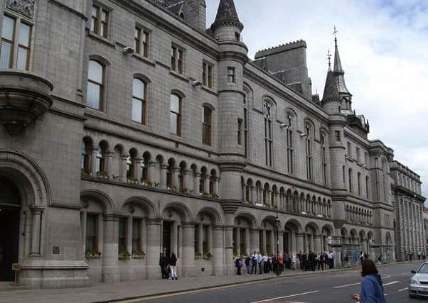 The man escaped from outside Aberdeen Sheriff Court