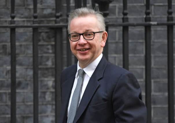 Hundreds of millions of pounds in compensation will be set aside for farmers in the event of a no-deal Brexit, UK Environment Secretary Michael Gove will tell industry leaders in Scotland today. Picture: Stefan Rousseau/PA Wire