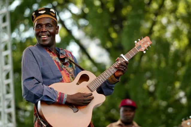Oliver Mtukudzi in 2002.  (Photo by Scott Gries/Getty Images)