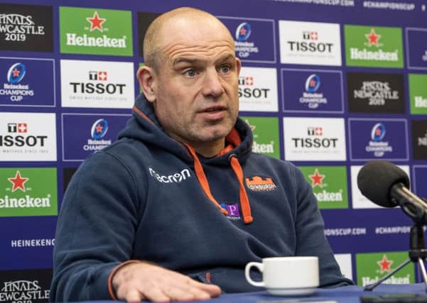 Richard Cockerill has kept faith with the side that defeated Toulon last time out. Picture: SNS Group