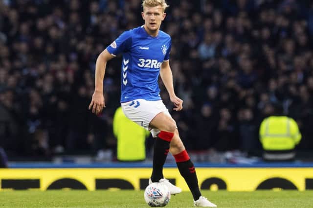 Connor Goldson is out injured and Gerrard confirmed Worrall would be staying at the club for the remainder of the season.