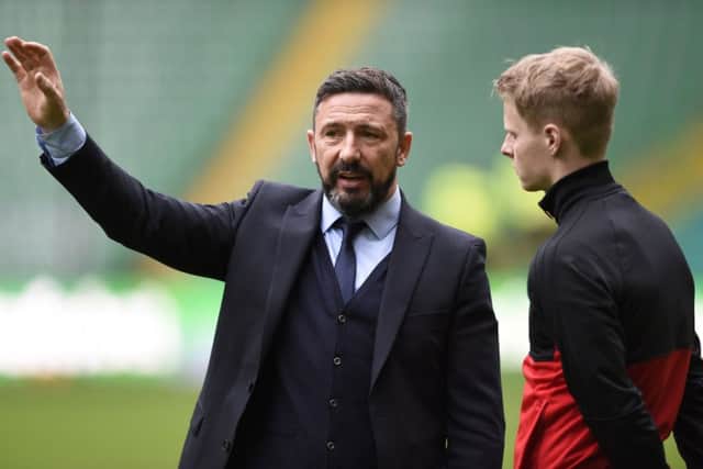 Aberdeen manager Derek McInnes insists Wigan Athletic have not made an offer. Picture: PA