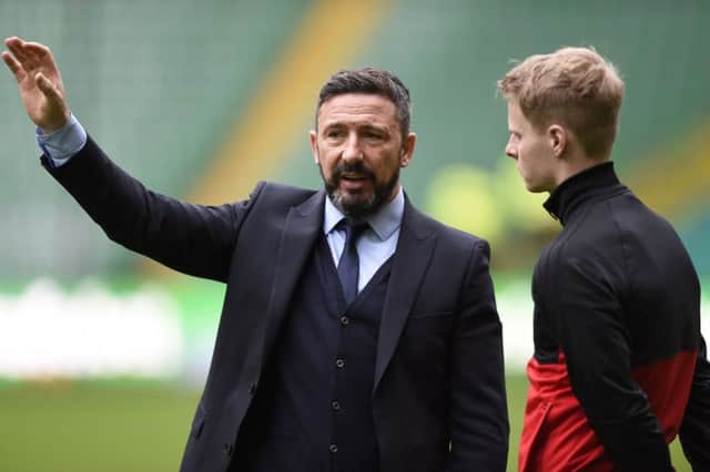 Aberdeen manager Derek McInnes insists Wigan Athletic have not made an offer. Picture: PA