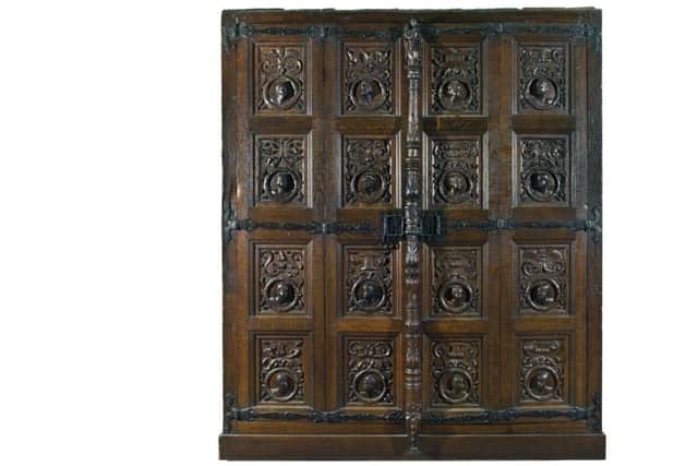 This finely decorated mid-16th Century oak cabinet is said to have belonged to Mary. It was imported from France and long preserved by the Hepburns of Smeaton, supporters of the Queen.