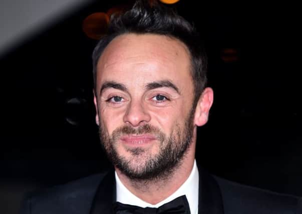 Ant McPartlin will return to work on Friday for this year's Britain's Got Talent auditions. Picture: Matt Crossick/PA Wire