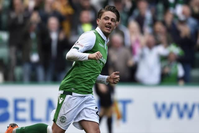 Scott Allan will return to Easter Road in the summer after agreeing a three-year deal. Picture: SNS