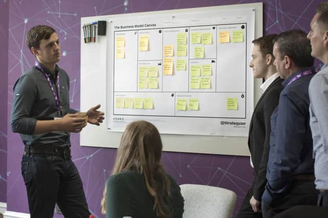 Participants hard at work during last years 16-week TechX Pioneer accelerator programme. Picture: Contributed
