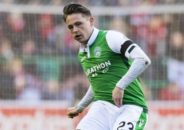 Scott Allan is returning for Hibernian for a third time. Picture: SNS.