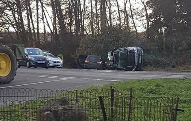 The Duke of Edinburgh was involved in the crash.