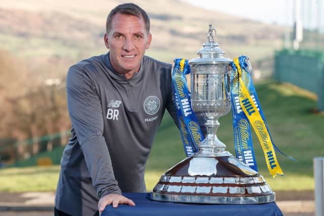 Celtic manager Brendan Rodgers. Picture: Steve Welsh/PA Wire
