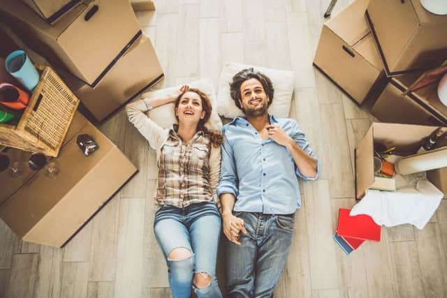 Aspiring owners must not forget costs associated with buying a home, such as removal firms. Photograph: PA