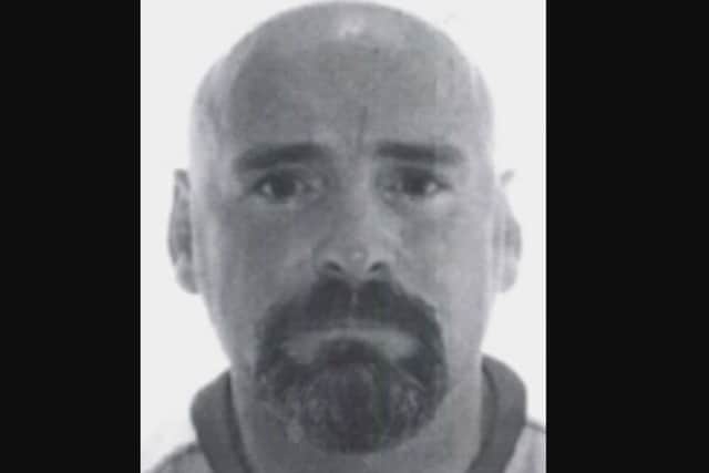 Ferguson is sought in connection with the murder of Thomas Cameron who was shot on 28 June 2007 at the Auchinairn Tavern, Bishopbriggs near Glasgow. Picture: Police Scotland
