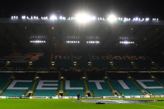 A general view of Celtic Park