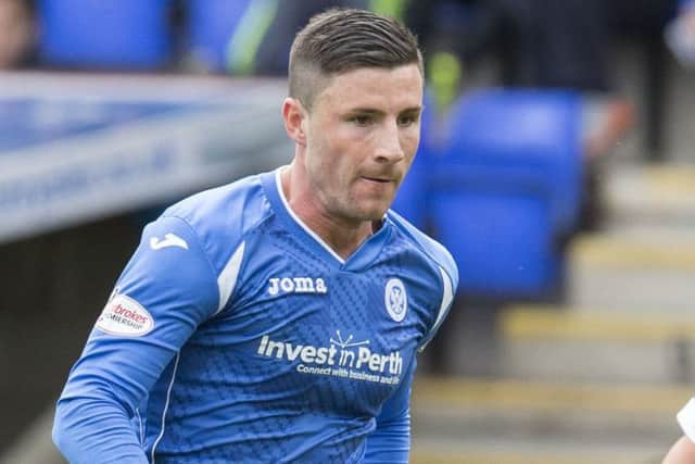 Michael O'Halloran has returned to St Johnstone for a third spell. Picture: SNS