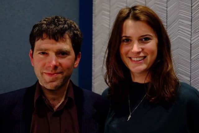 Good-Loop's chief technical officer Daniel Winterstein and chief executive Amy Williams