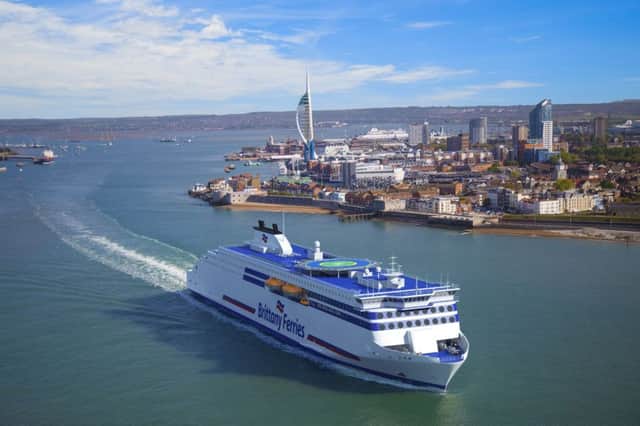 Sailings from Portsmouth are among those affected. Picture: Brittany Ferries