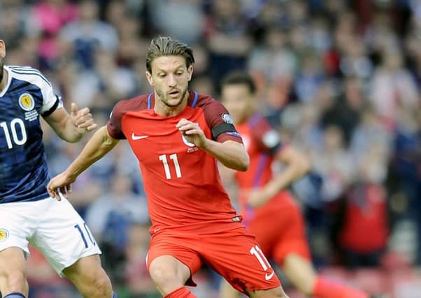Steven Gerrard says Rangers won't be going for Adam Lallana. Picture Michael Gillen.