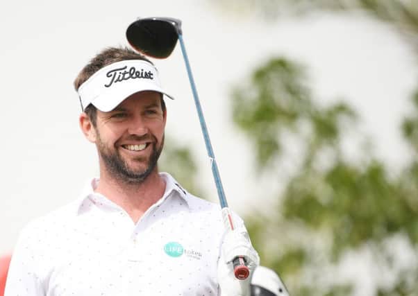 Scott Jamieson finished birdie-birdie to secure a share of 11th spot in the Abu Dhabi HSBC Championship. Picture: Ross Kinnaird/Getty Images