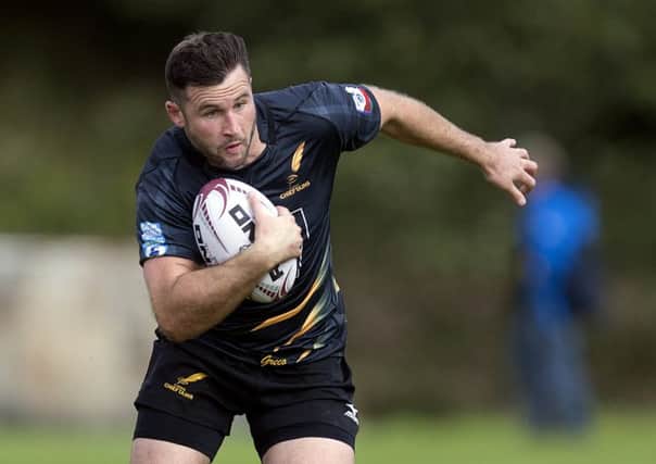 Joe Reynolds touched down for Currie. Picture: SNS/SRU.