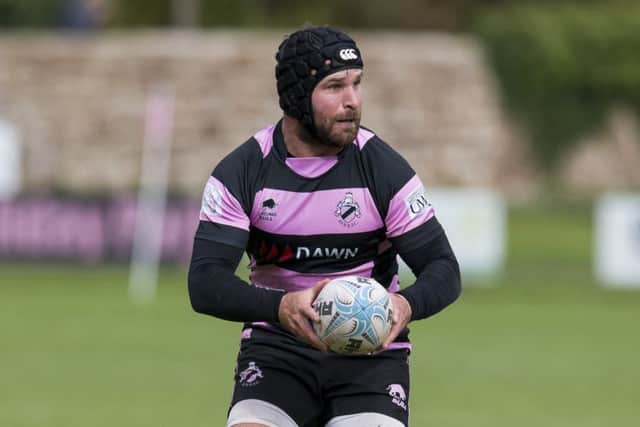 Frazier Climo added the extra points for Ayr. Picture: SNS/SRU.
