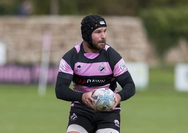 Frazier Climo added the extra points for Ayr. Picture: SNS/SRU.