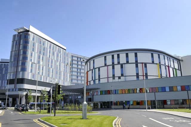 The Queen Elizabeth Hospital in Glasgow.