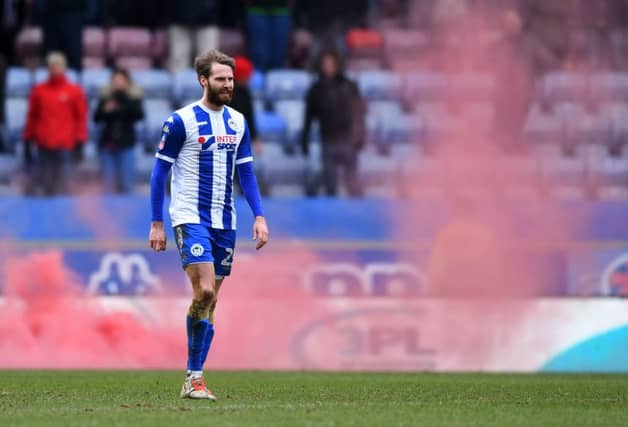 Wigan's Nick Powell is wanted by both Celtic and Rangers. Picture: Getty