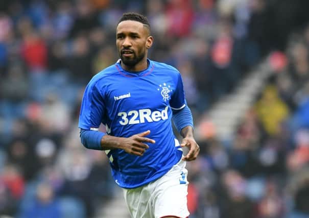 Jermain Defoe in action for Rangers. Picture: SNS