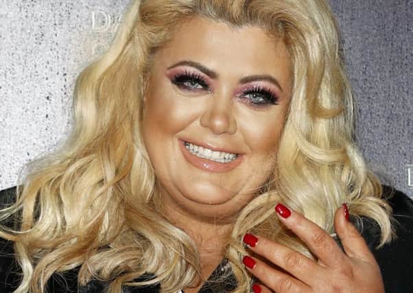 Gemma Collins during a photocall for the new series of Dancing On Ice. (Photo by John Phillips/Getty Images)